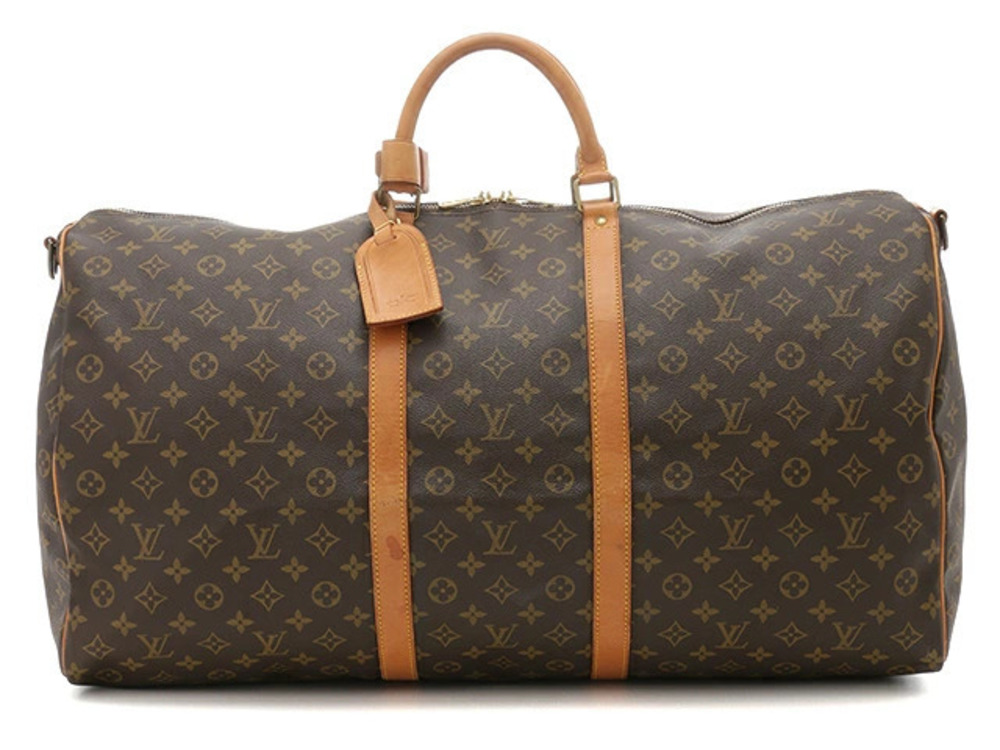 LOUIS VUITTON Keepall Boston Bag Monogram